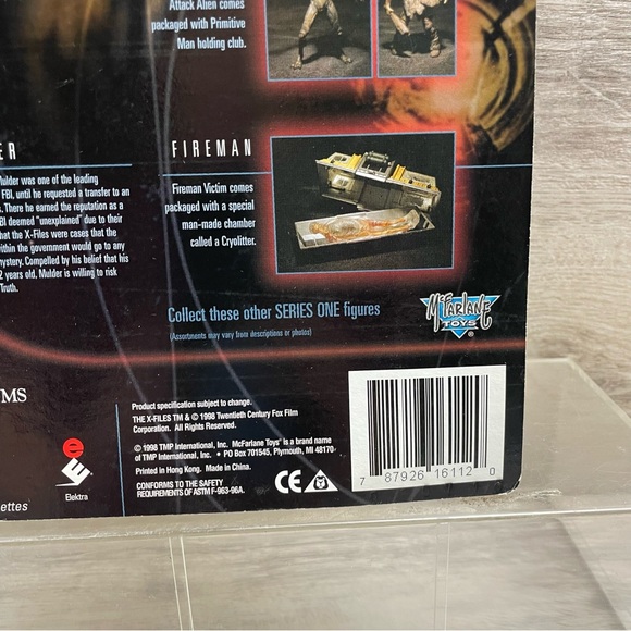 The X-Files Agent Scully & Alien Series 1 Mcfarlane Toys Vintage 1998 - Picture 8 of 8